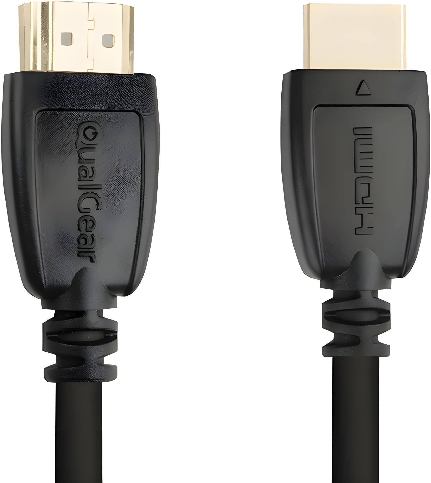 QualGear High Speed HDMI 2.0 Cable with Ethernet (10 Feet) - 100% OFC Copper, 24K Gold Plated Contacts, Triple-Shielded. Supports 4K Ultra HD, 3D, 18 Gbps, Audio Return Channel (QG-CBL-HD20-10FT)