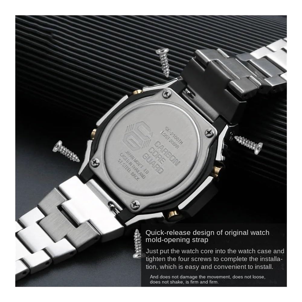 Amazon.co.jp: 時計アクセサリー G-SHOCK GA-2100 ステンレス