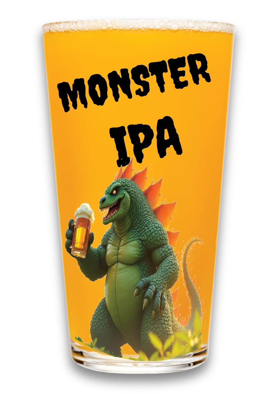 Tapcraft – Monster IPA Recipe Kit – West Coast IPA Recipe Ingredient Kit – 5 Gallon Beer Making Kit – DIY Home Brewing Kit – Gift for Beer Lovers