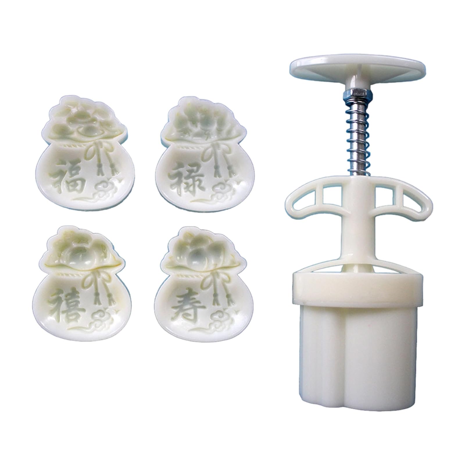 Xjdzineq Cake Mold 2 / 4Pcs with 50g 75g Cavities for Baking Pastries, Dumplings Cakes