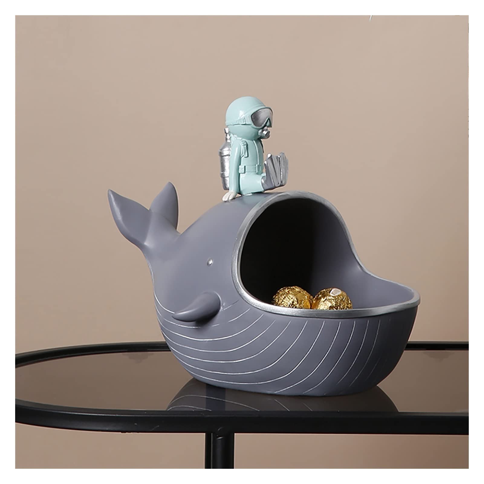 Svuotatasche In Pelle 2 Pezzi - Vassoio Portaoggetti Rotondo Per Ingresso E Camera - Foto 5