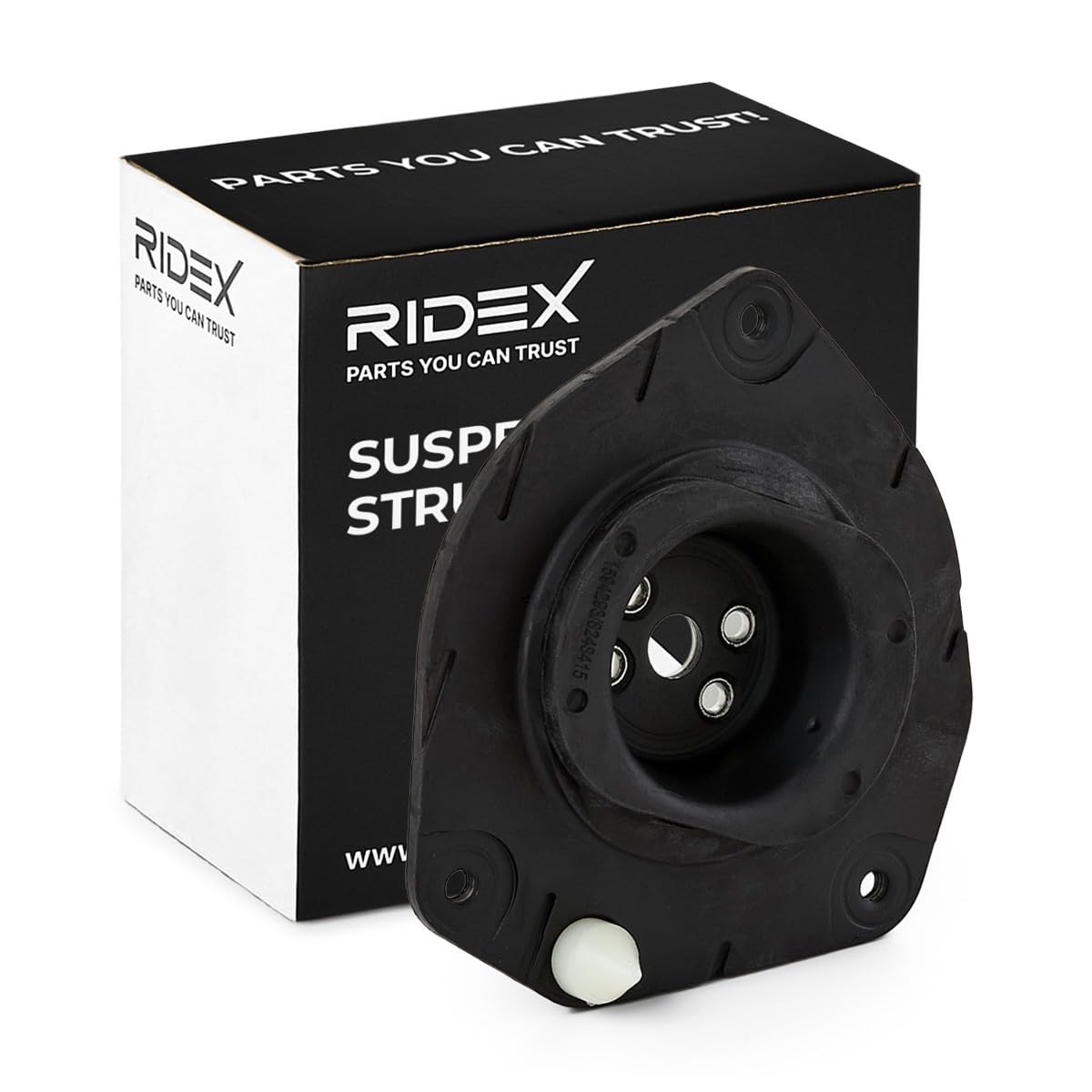 RIDEX 1180S0159 Coupelle d'amortisseur des deux côtés de l'Avant sans roulement à billes Compatible avec RENAULT Megane 3 3/5 portes BZ0/1