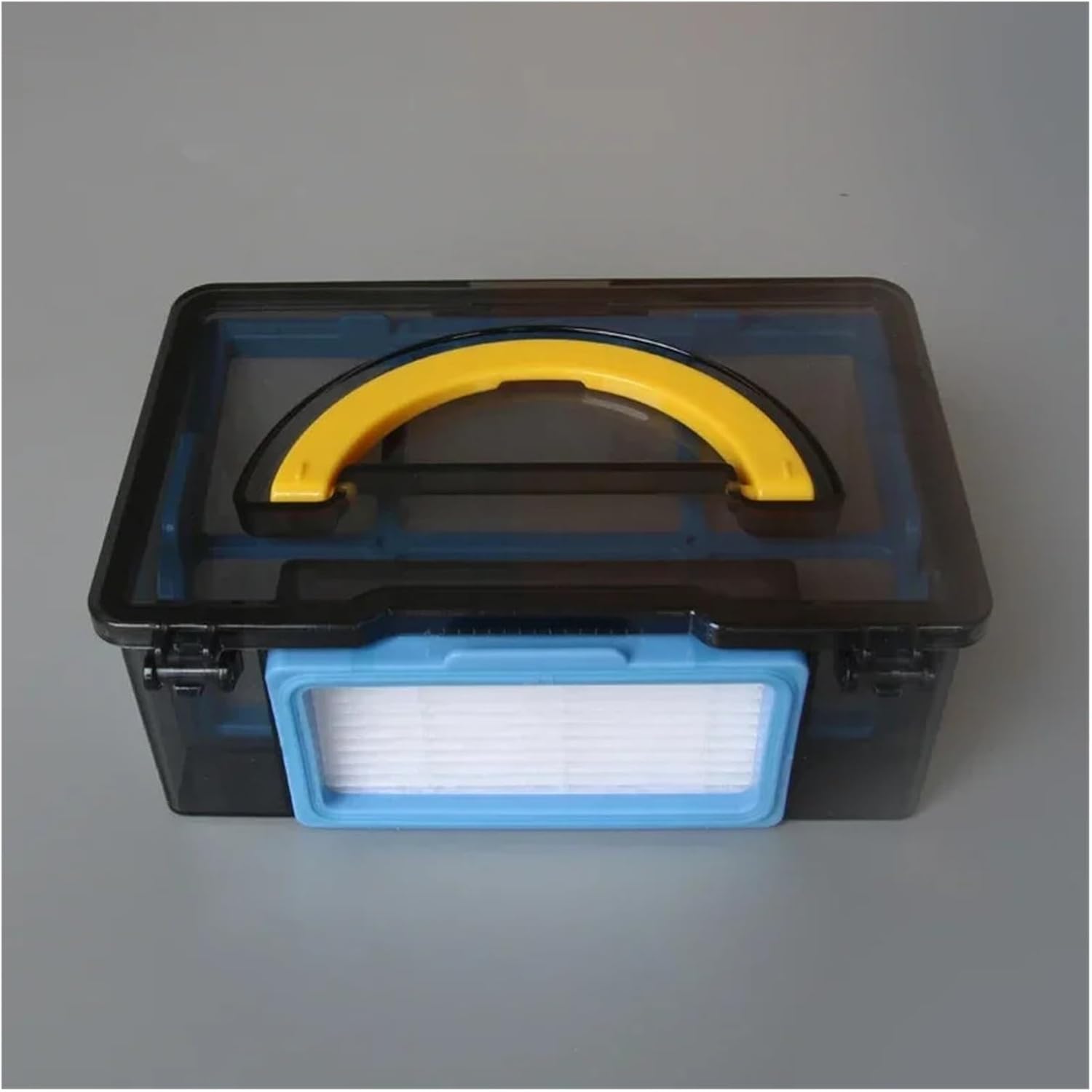 Dust Box + HEPA Filter Replacement Parts, Compatible For Medion MD16192 18500 18501 1850X 18600 19500 & ILIFE V3S Pro V2 V5 V5s Pro V50 Robot Vacuum Cleaners