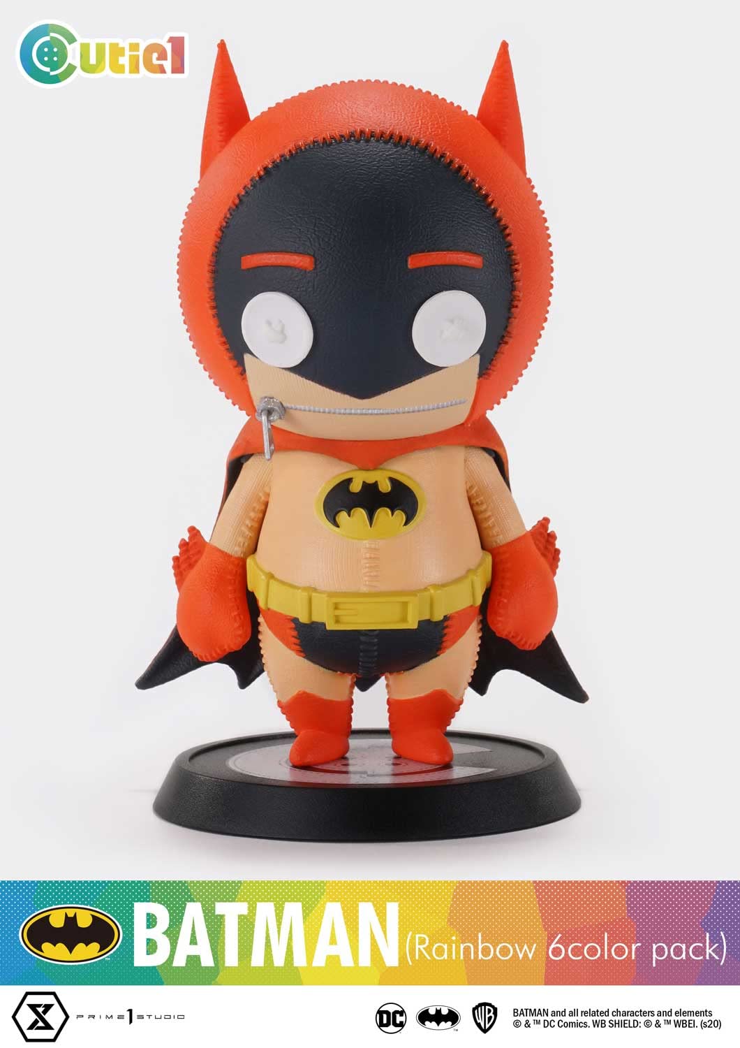 Amazon.com: Cutie1 DC Batman Rainbow Six Colors Pack : Toys & Games