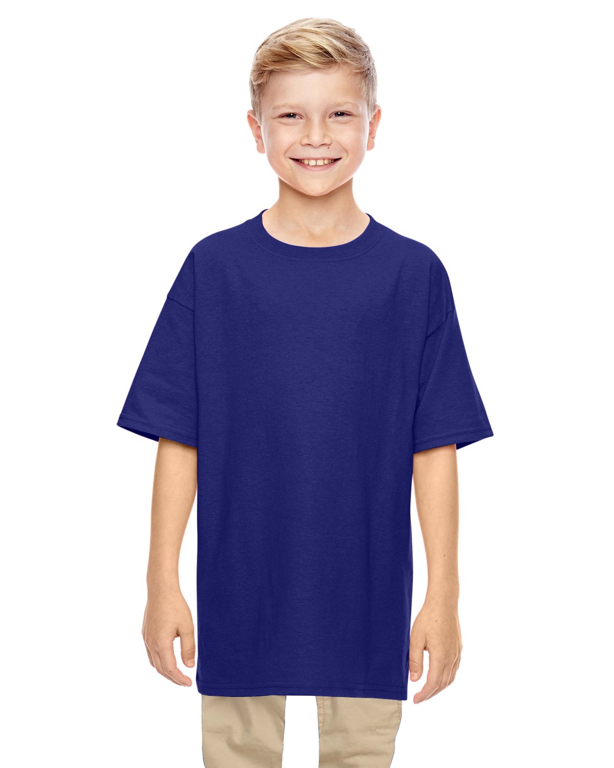 Gildan ® - Youth Heavy Cotton ™ 100% Cotton T-Shirt. 5000B - [Sky]