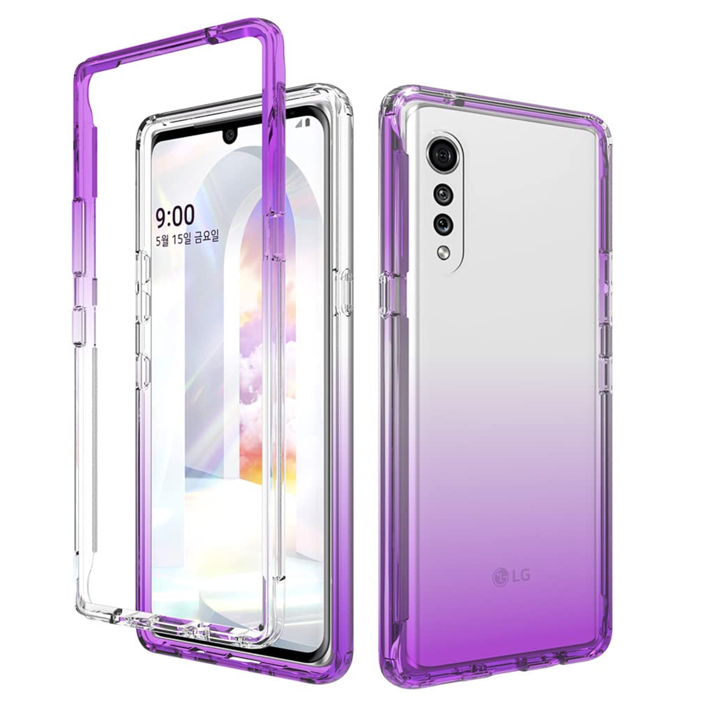 Coque LG Velvet 4G 5G Ultra Mince En Silicone Souple Motifs Colorés