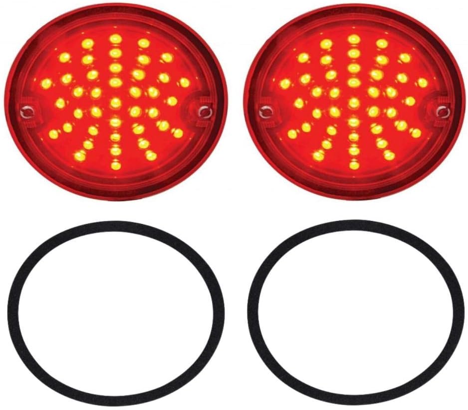 United Pacific LED Tail Light and Gasket Set 1955-1959 Chevy and GM Stepside Truck