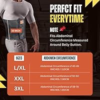 Vista 7 de Cinturón de soporte para hernia umbilical Everyday Medical talla extra grande Alivio del dolor y malestar de hernias umbilicales, del ombligo