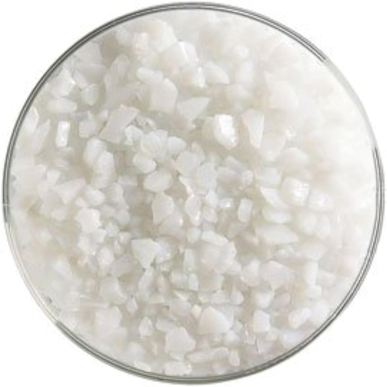1 Lb White Opal Coarse Frit - 90 Coe