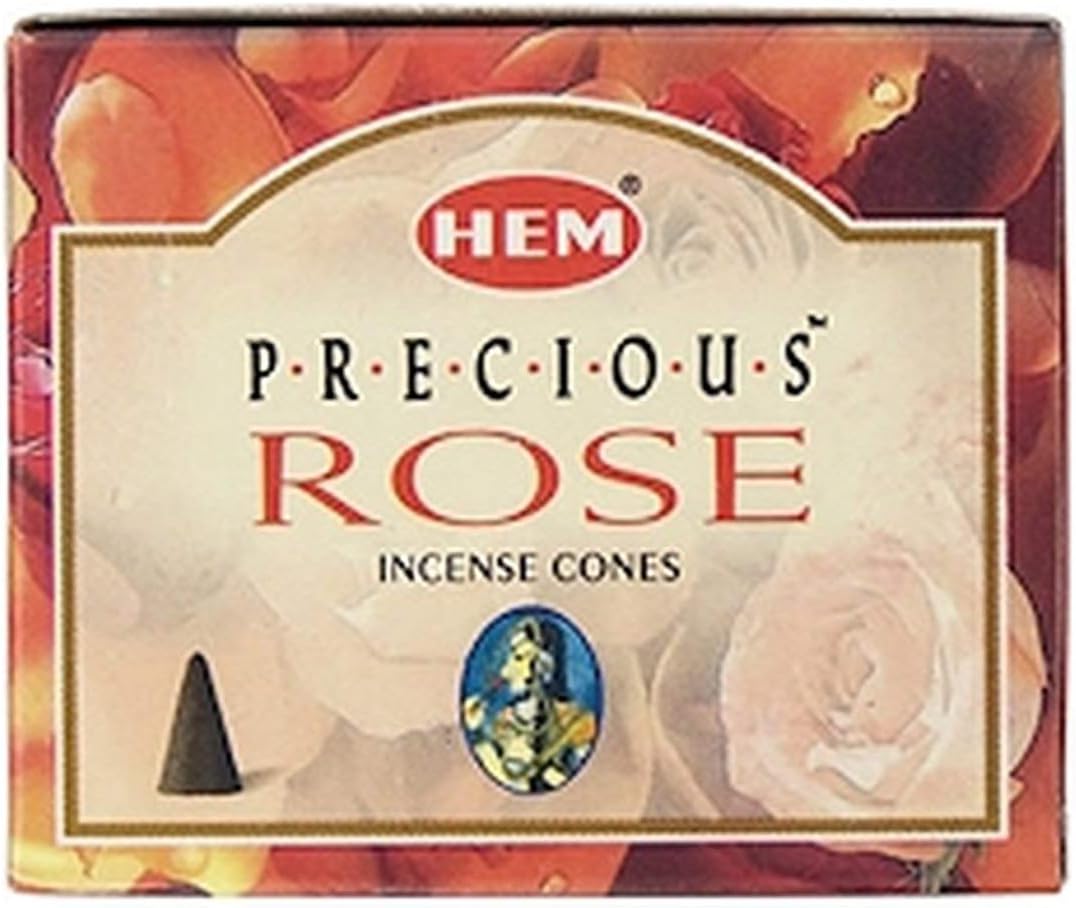 Precious Rose - 10 Cones - Incense From India