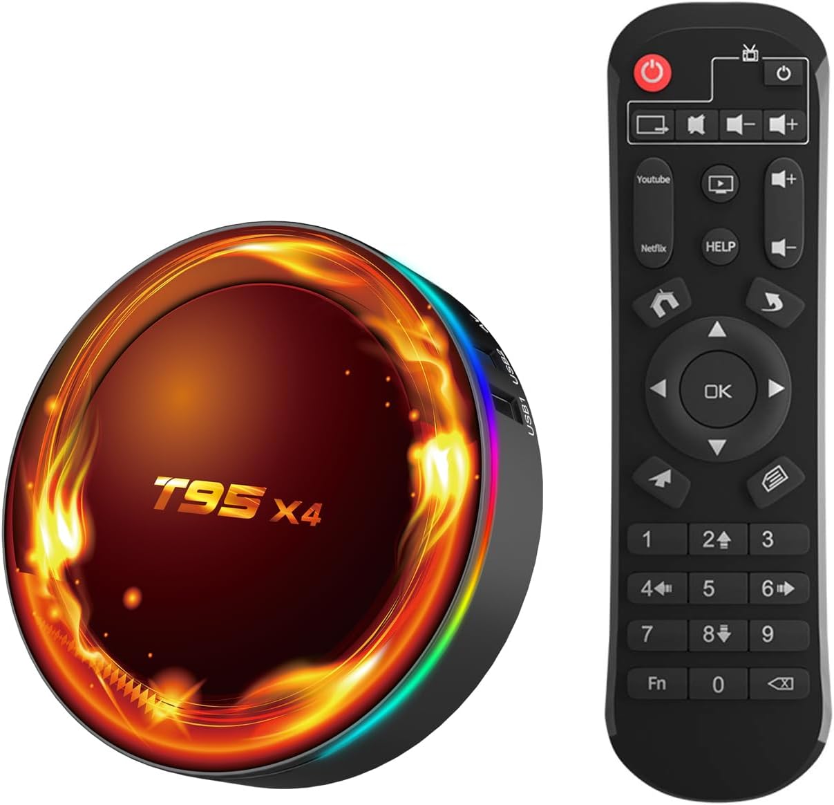 CHROX Android 11.0 TV Box, Set Top Box 4GB RAM 64GB ROM S905X4 Quad ...