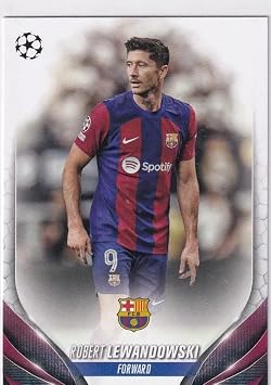 Topps Chrome UCC 2023/24 Robert Lewandowski Trading Card