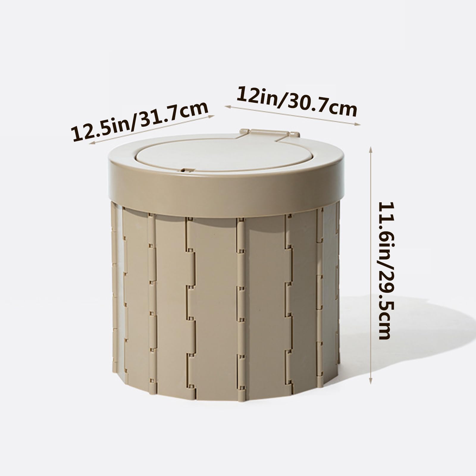 Campingtoilette Faltbar Klappbare Camping Toilette Reisetoilette Wc Mit 1 Rollen Biologisch Abbaubaren Müllbeutel Mobile Trockentrenntoilette Für Outdoor-Angeln Camping Wandern Lange Reisen