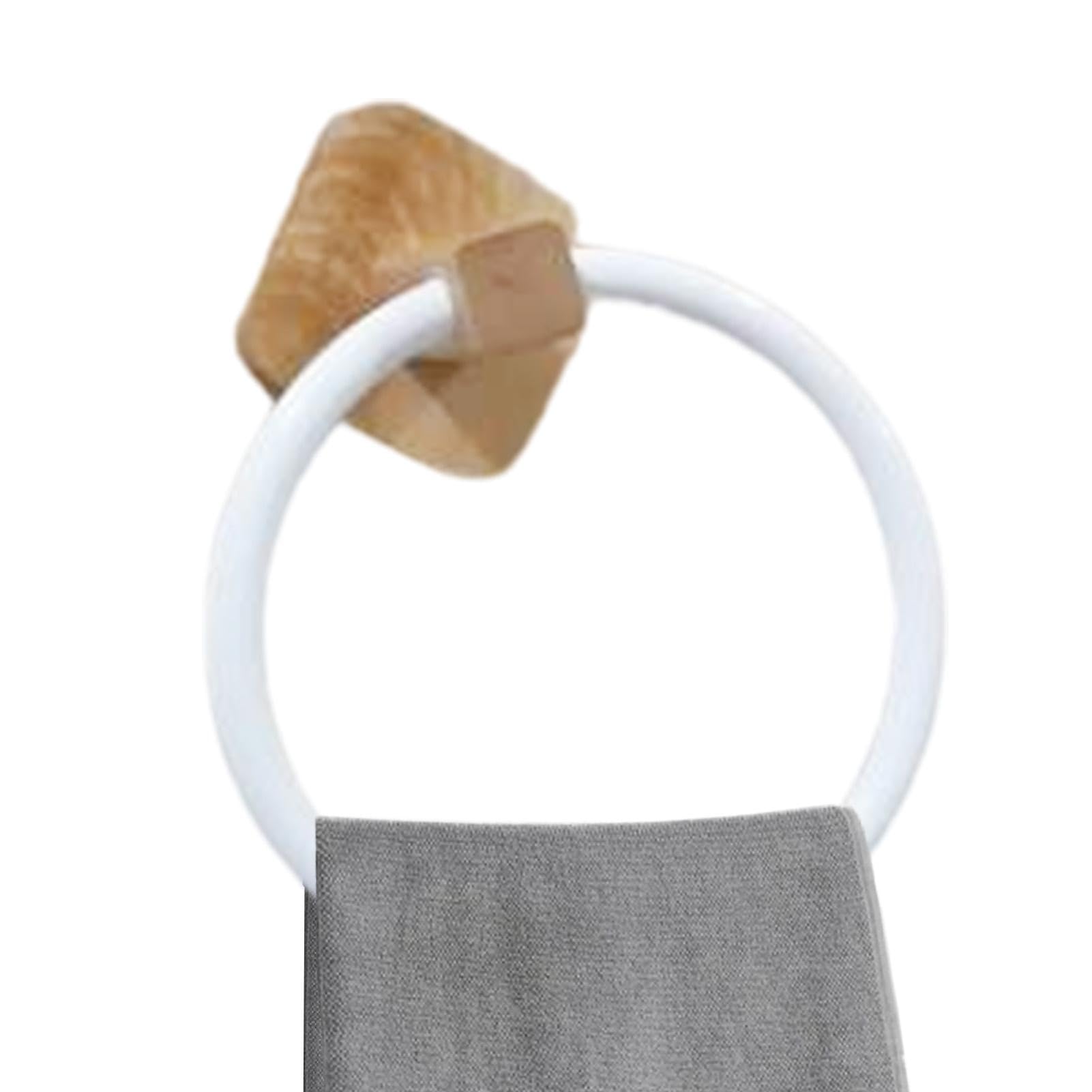 Porte-serviettes sans perçage étanche et robuste pour fixation murale