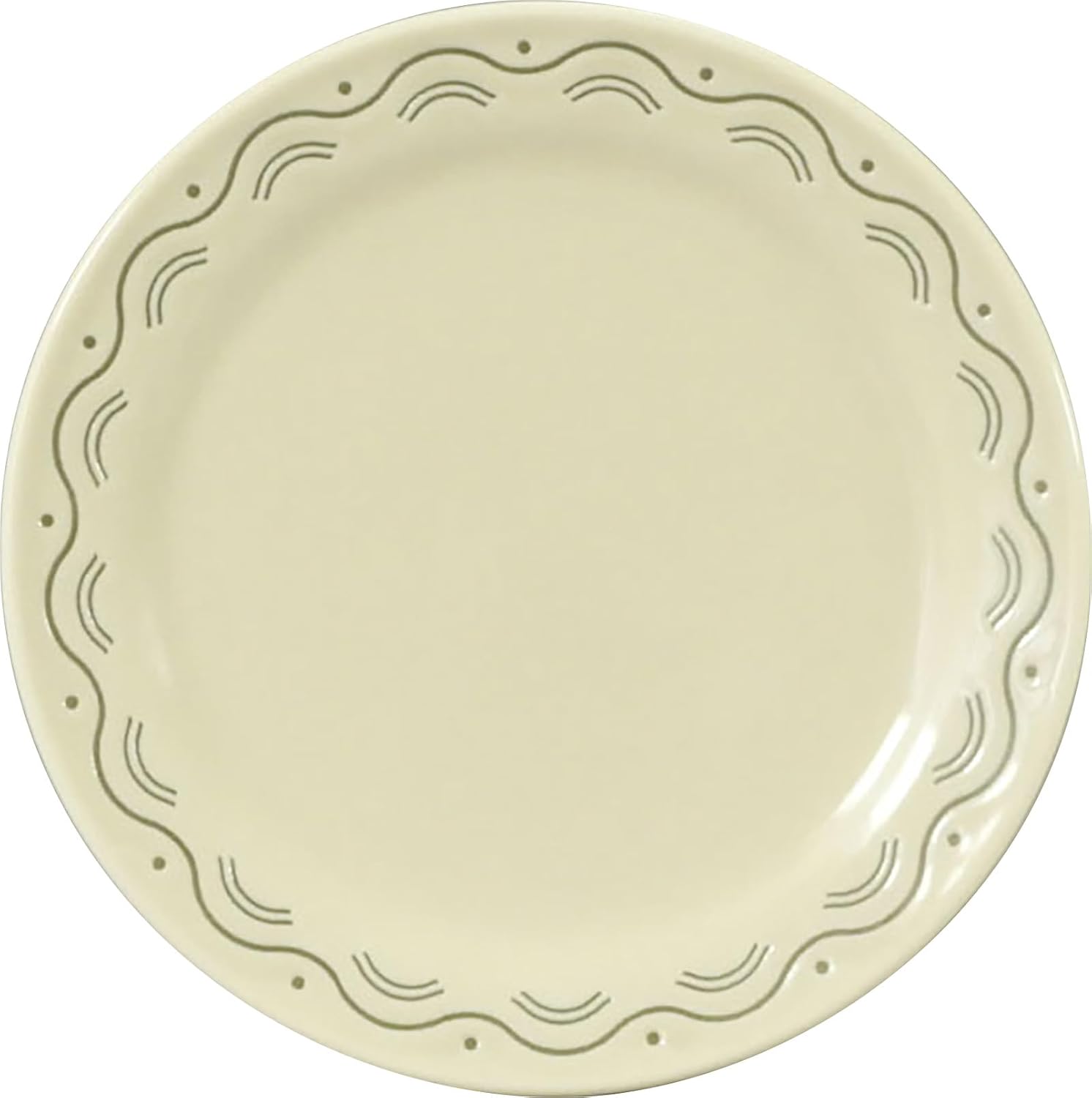 山加商店(Yamakasyoten) Yamaka Shoten YMK80-57 Plates, Small Plates, Microwave Safe, Dishwasher Safe, 6.3 inches (16 cm), Set of 5, Komon Cake Plates, Bread Plates, Tableware Set, Mino Ware, Made in Japan