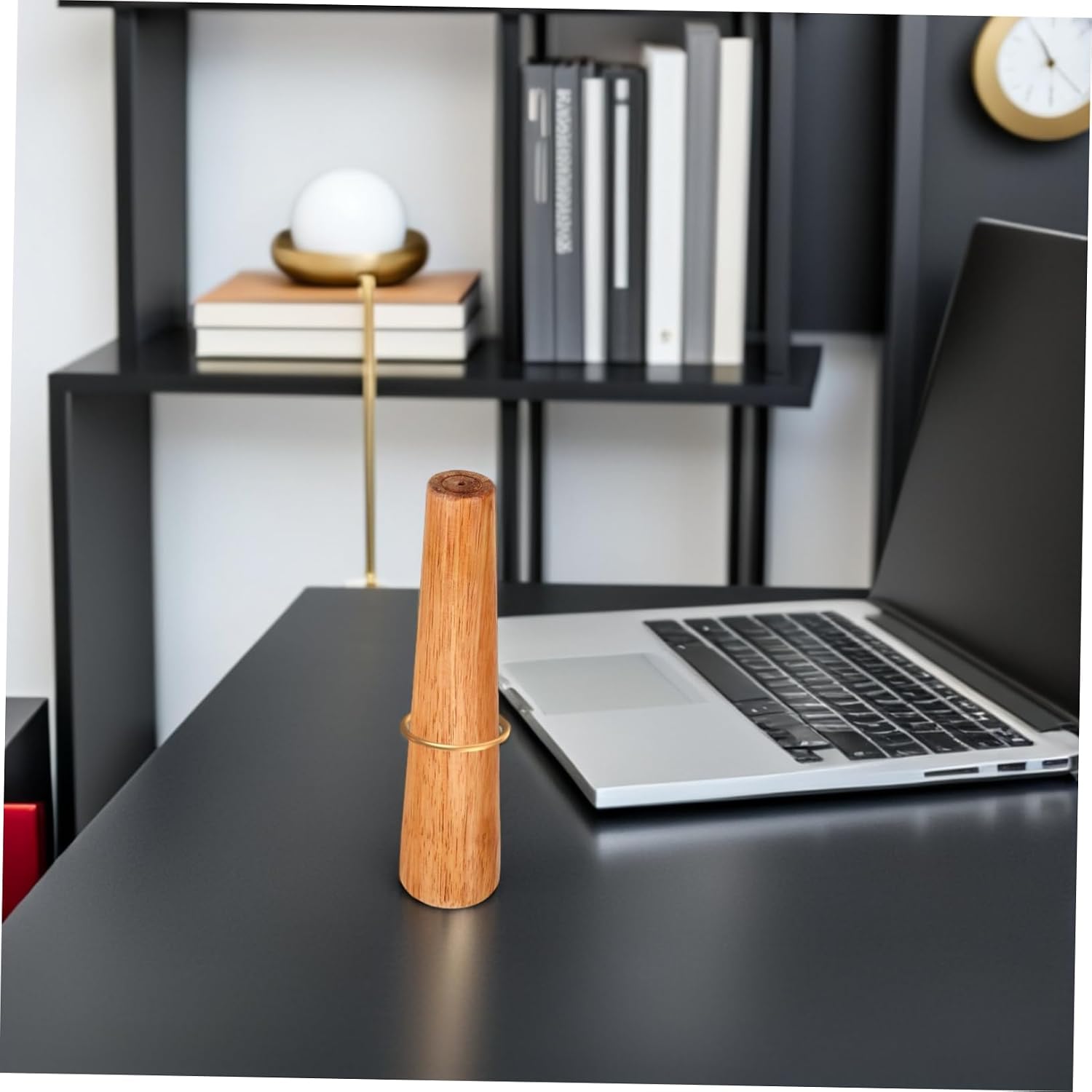 KALLORY Wooden Bracelet Mandrel Tool for Jewelry Making Durable Solid Bangle Mandrel for Shaping and Sizing Ergonomic Design for Easy Use Versatile Jewelry Tools for Crafting