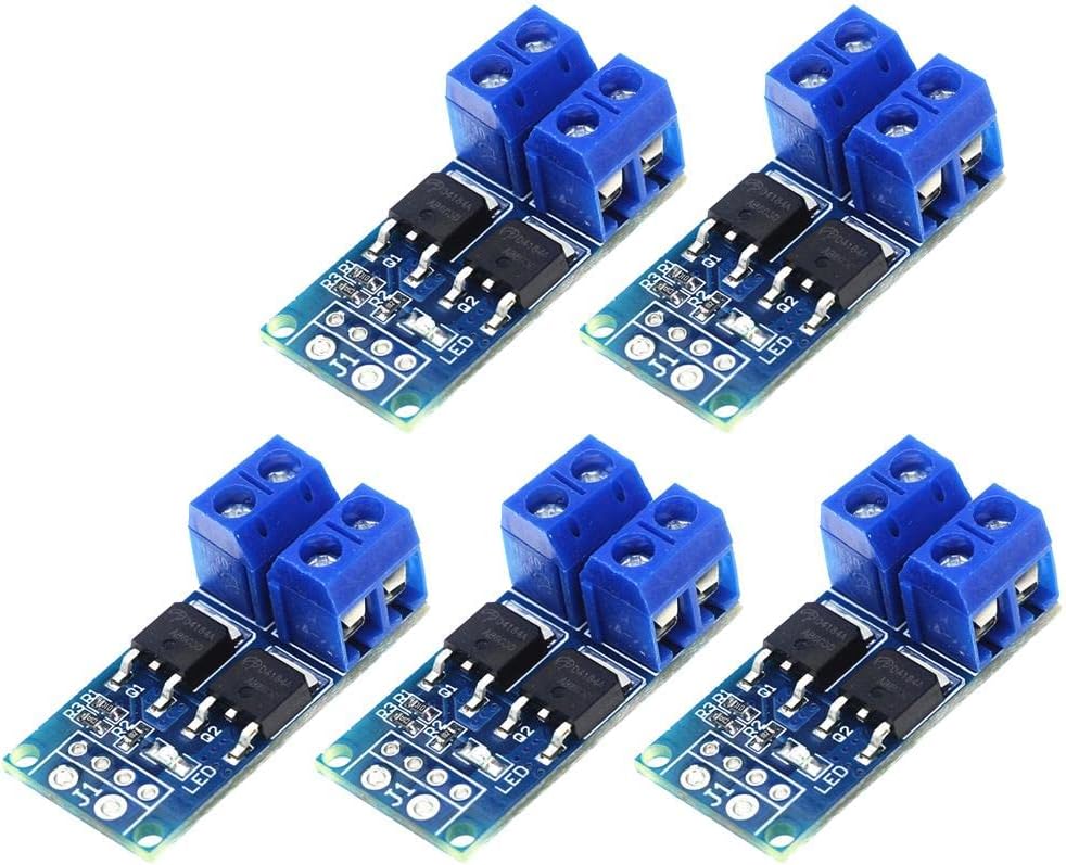 CALANDIS 5Pc Trigger Switch Drive Module Support Pwm Regulator 0-20Khz Dc5-36V
