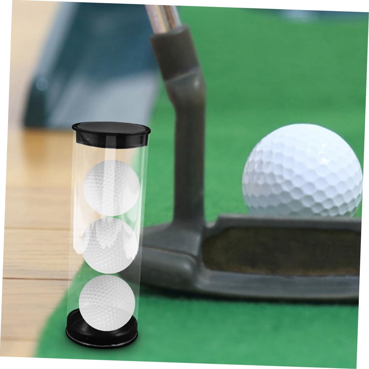 VANZACK Golf Barrel Golf Accessories Golf Ball Organizer Golf Ball Holder Golfs Ball Displaying Case Golfs