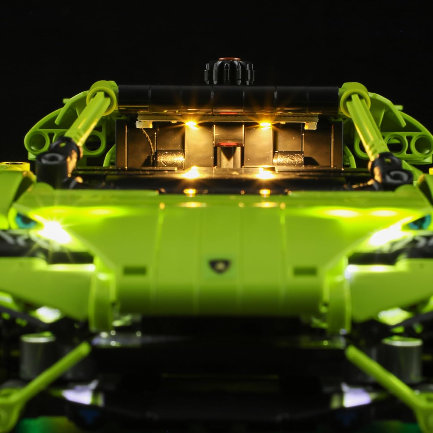 BRIKSMAX Led Lighting Kit for Lamborghini Huracn Tecnica - Compatible with Lego Technic Car Building Set