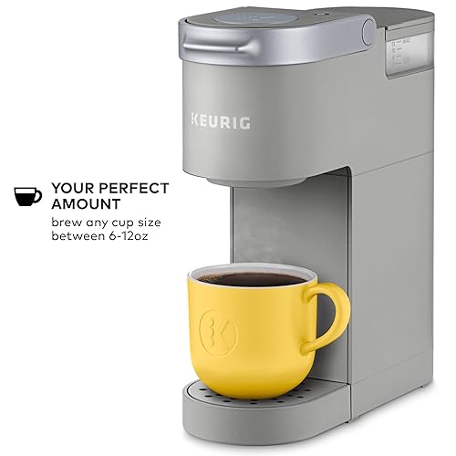 Keurig K-Mini Single Serve K-Cup Pod Coffee Maker, 6 to 12oz Brew size, with Cord Storage, Perfect for Small Spaces, Studio Gray 4