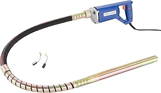 Arebos Vibrateur pour béton | 800W | Vibrateur intérieur | Vibrateur manuel | Bouteille vibrante | Vibrateur pour bouteille | Câble de 1,5 m | Électrique | Arbre flexible | Fonctionnement continu