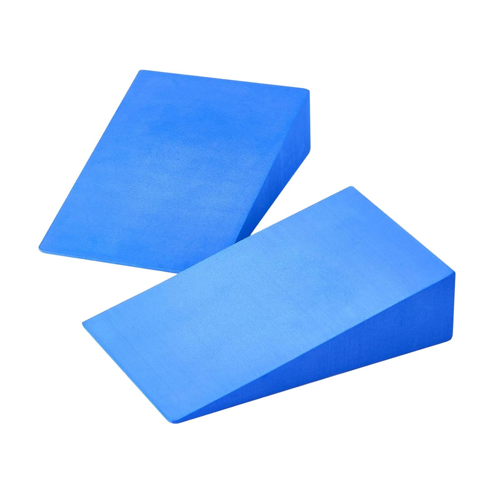 2Pcs Squat Wedge Blocks EVA Yoga Blocks for Exercise Ankle Mobility Deadlift Blue|Sporting Goods|Fitness Running & Yoga|Fitness Equipment & Gear|Balance Trainers-image-32