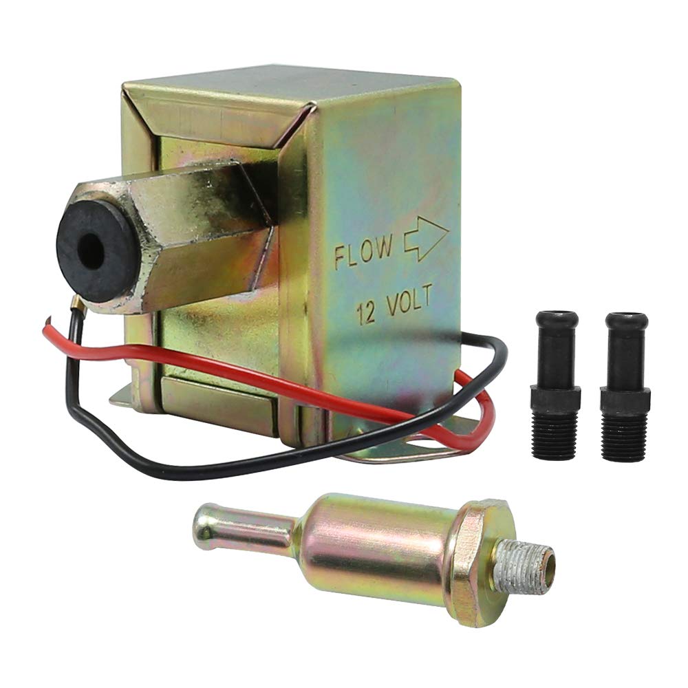 Bomba de combustible Bomba de gasolina 12V Estado sólido Facet Style Bomba de combustible para motores de carburador coches, barcos, tractores 3797522 4299544 4306842 4464613