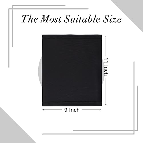 Miniatura 2 de Leeven 4 bandas de rasta, unisex, para trenzas, de cabello largo, banda ancha para hombres y mujeres, para deportes y entrenamiento, yoga,