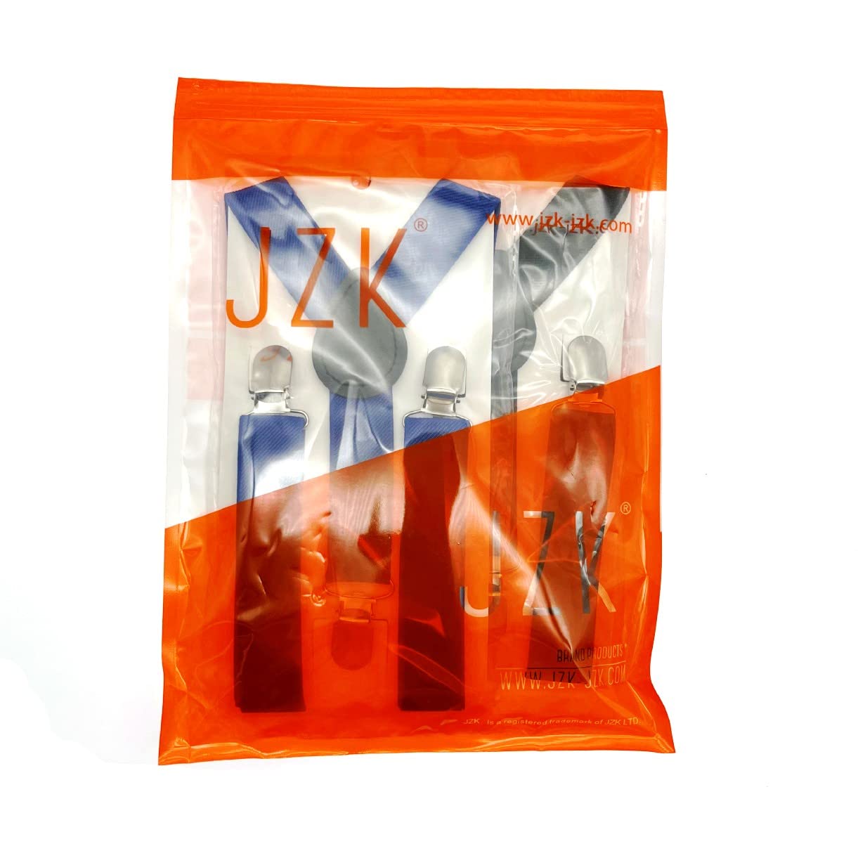 JZK 2x verstellbare Hosenträger für Kinder in Schwarz und Marineblau, geeignet für 2-6 Jahre, 90-130cm Körpergröße
