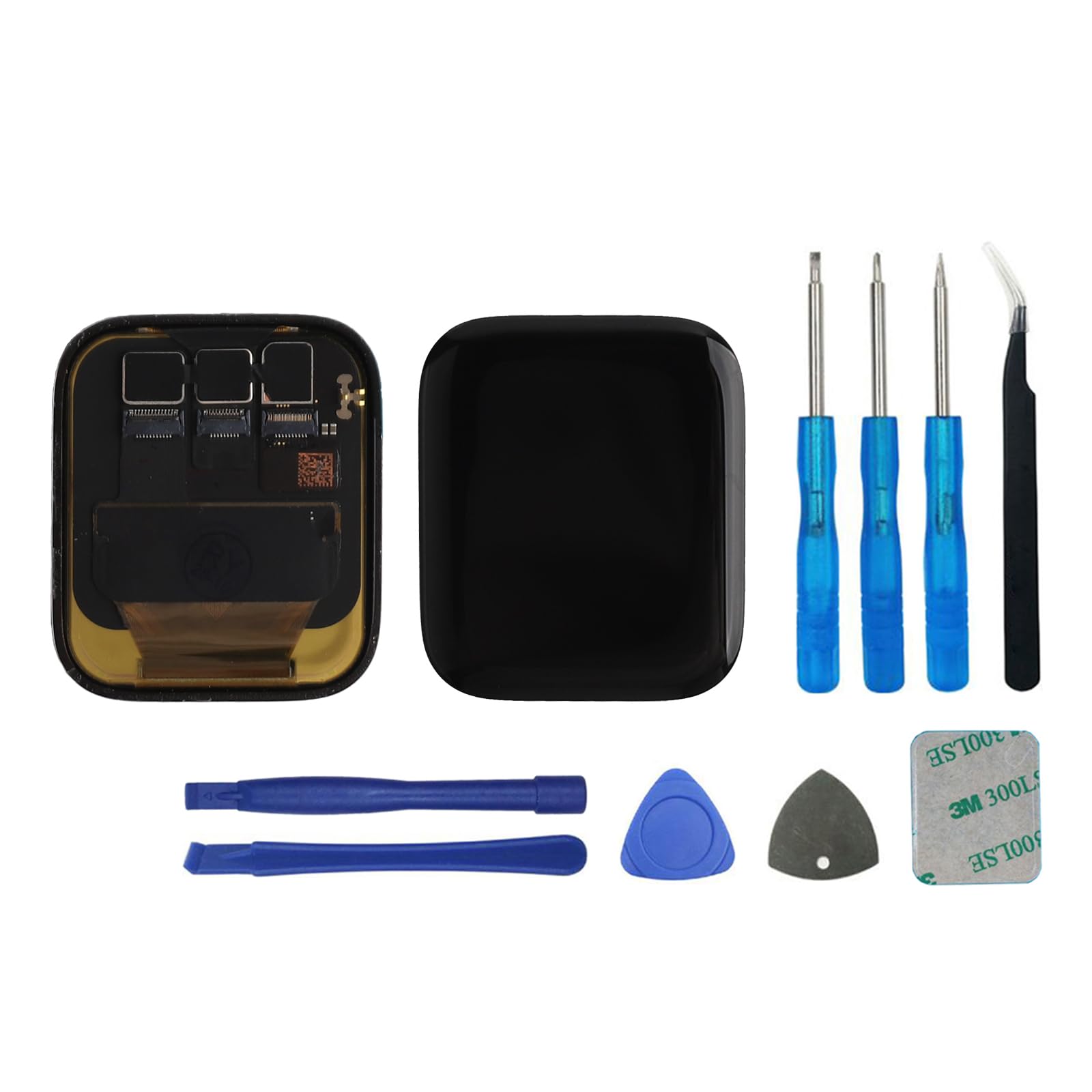 Wyświetlacz LCD 1,73" kompatybilny z Apple Watch Series SE 2. generacji 44 mm (GPS + Cellular), wyświetlacz LCD, ekran dotykowy Digitizer + zestaw narzędzi