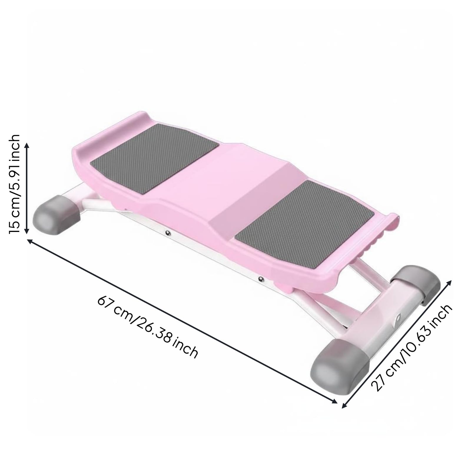 Stepper da Macchina Step Pedana Palestra in Casa Attività Cardio Digitale Materiale Resistente Acciaio Design Compatto per Spazi Ridotti Adatta per