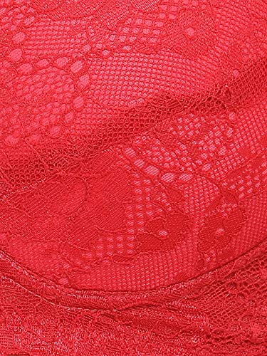 Image of Clovia Women's Net Lightly Padded Wire Free Full Cup Coverage Bra