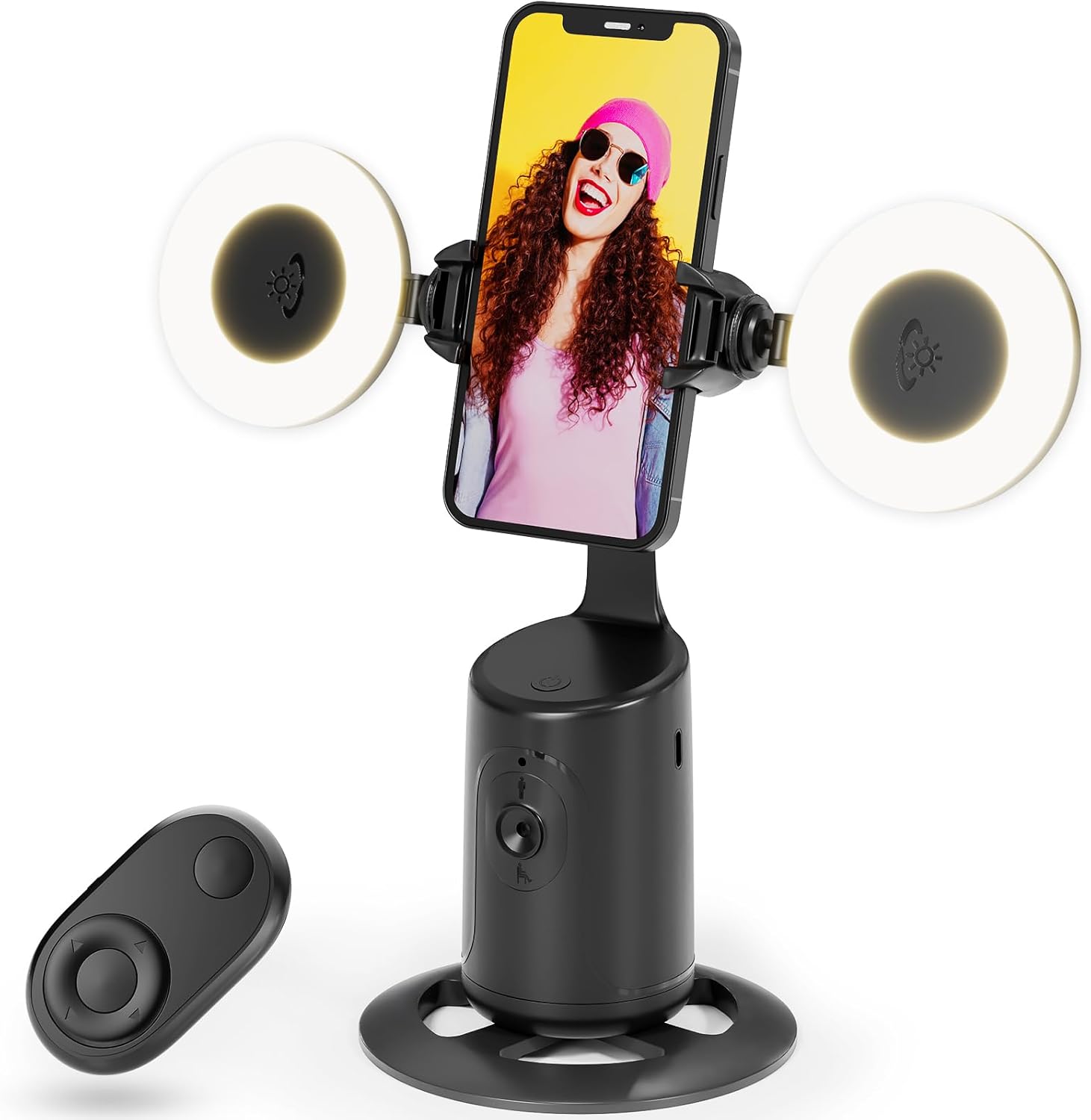 Auto Face Tracking Tripod, 360° Rotation Auto Tracking