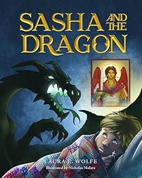 Hardcover Sasha and the Dragon Book