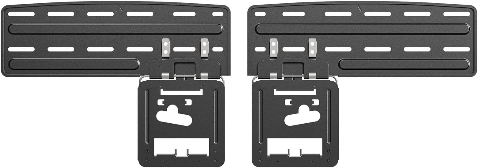 Ultra Slim TV Mount Slim Fit Wall Mount for 43 to 85 inch 2021 Samsung Neo QLED, Q SeriesTVs, Crystal UHD TVs, The Frame TV (excluding Q80A, AU7000), Hold up to 132 lbs, Max VESA 1200x800