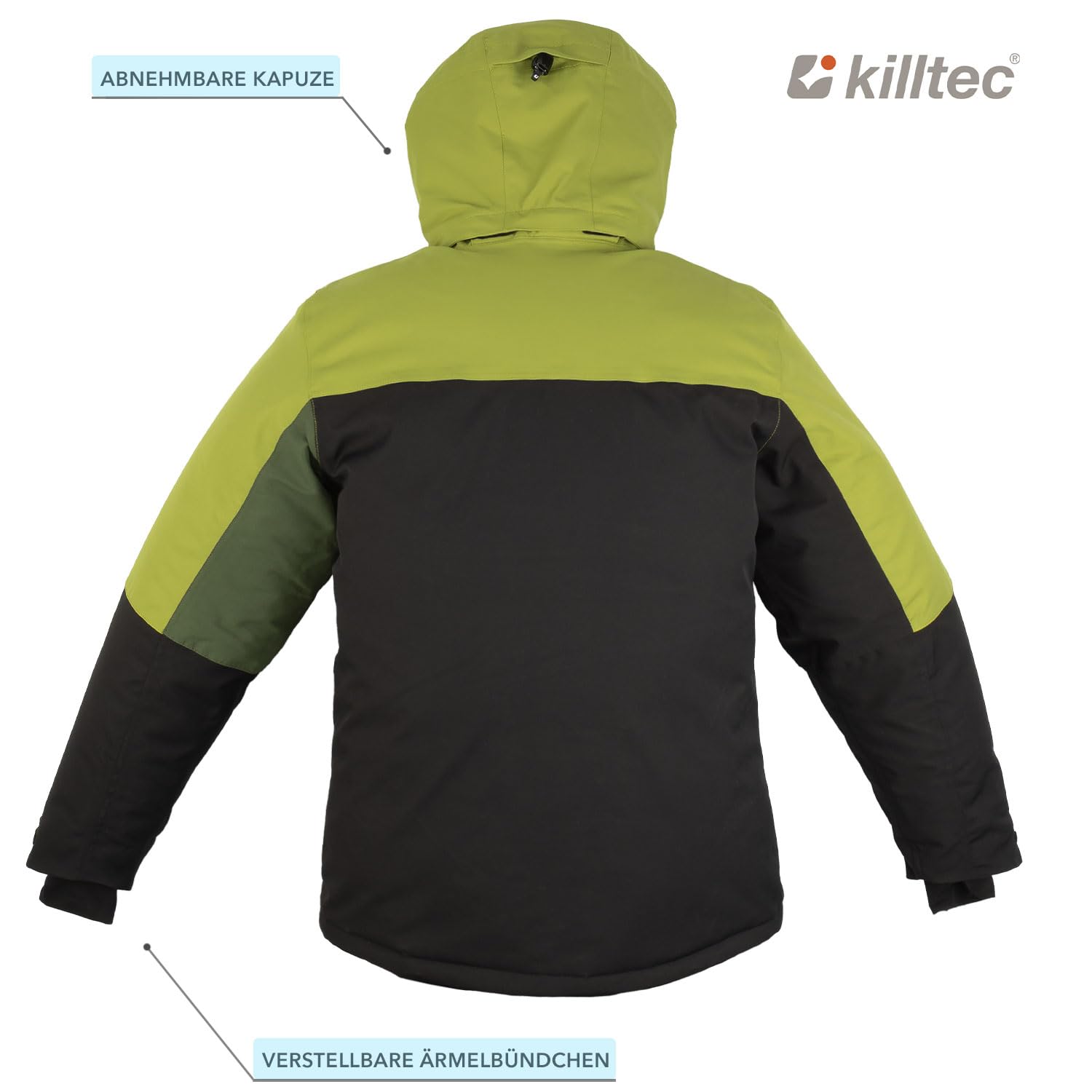 Killtec Herren Skianzug - aus Skijacke und Skihose - mit 10000mm Wassersäule - wasserdicht, winddicht, atmungsaktiv