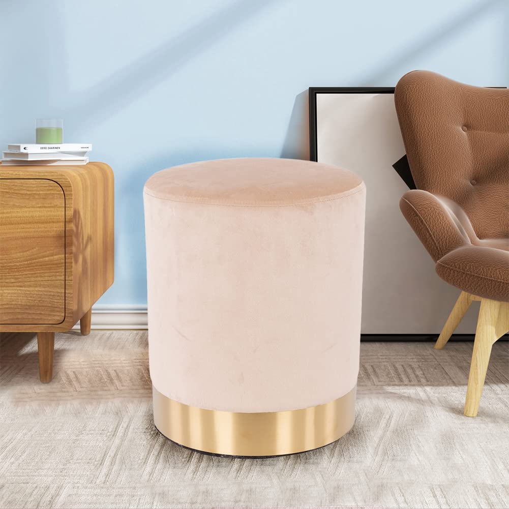 Shally Dogan Banc De Couchage Ottoman Rembourré - Coffre Pouf Bleu Pour Chambre Et Salon, 150 Kg