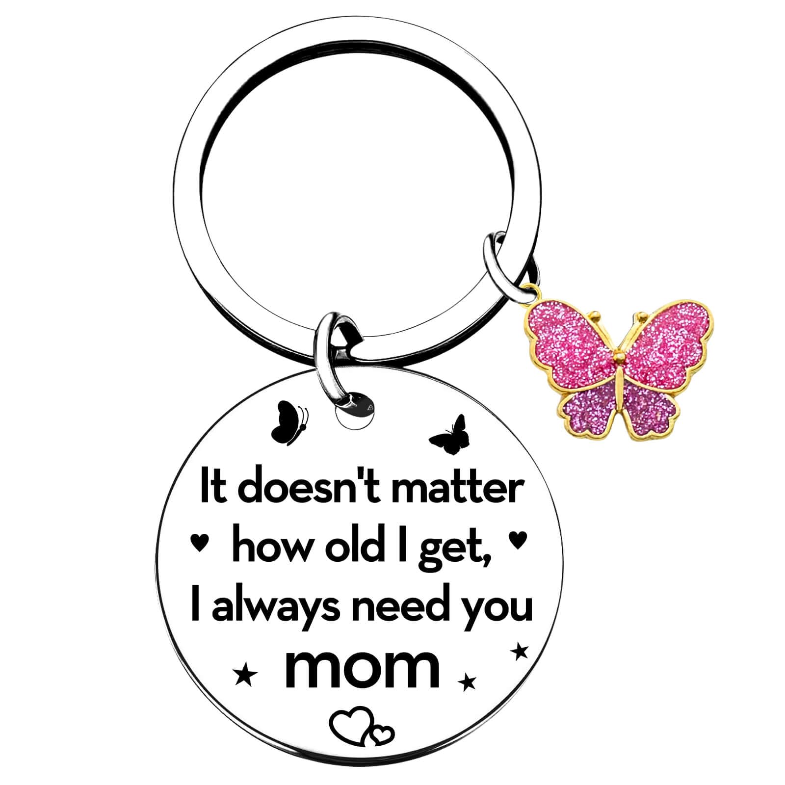 Coolvy Mothers Day Gifts for Mom from Daughter Son Moms Keychain Mother Daughters Birthday Valentines Christmas Gift for Mama