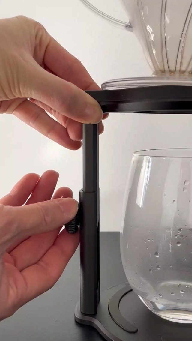 Universal Coffee Stand Compatible With Portable Espresso Machines & Pour Over - Lightweight, Easy Carry PETG Stand