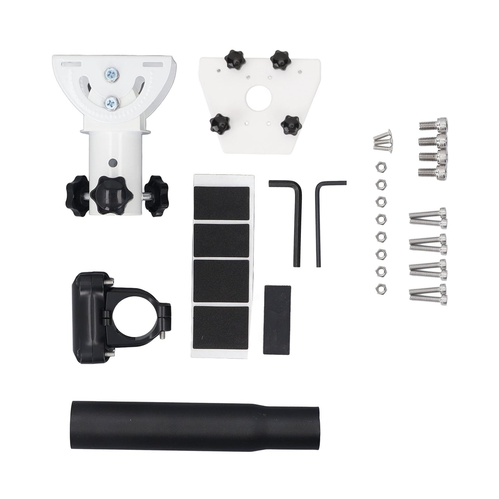 Yctze Supporto per Tetto - Kit di Installazione con Rotazione a 360° e Inclinazione a 160°, in Acciaio Inossidabile, Compatibile con , Barche e Tetti