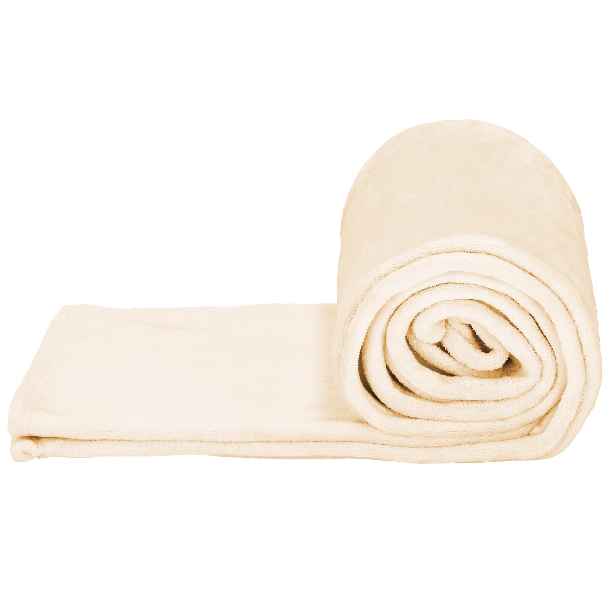 Copriletto in tessuto bianco 200 x 220 cm Coperta morbida e soffice Copriletto in tessuto bianco 200 x 220 cm Coperta morbida e soffice