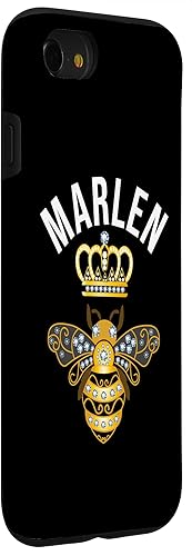 Miniatura 3 de iPhone SE (2020)  7  8 Marlen Name Marlen Birthday Gifts Queen Crown Bee Marlen Case