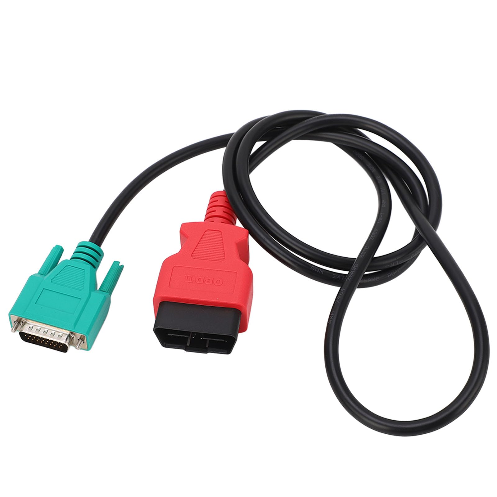 JPro Noregon Cable OBDII Flexibilidad Plug and Play 121591 Reemplazo para Mack Trucks 2013 y más nuevos Material de Goma ABS de 5 pies de Largo