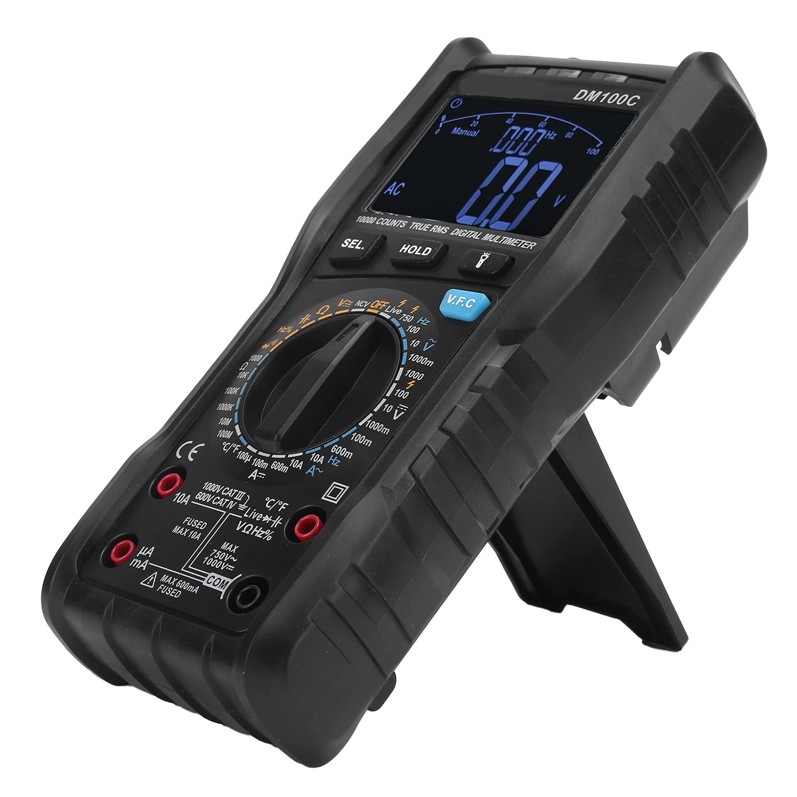 ALTA Accuratezza Digital Digital Multimetro Portatile Tester Elettrico Auto-range per Elettricisti e Appassionati di Fai-da-te