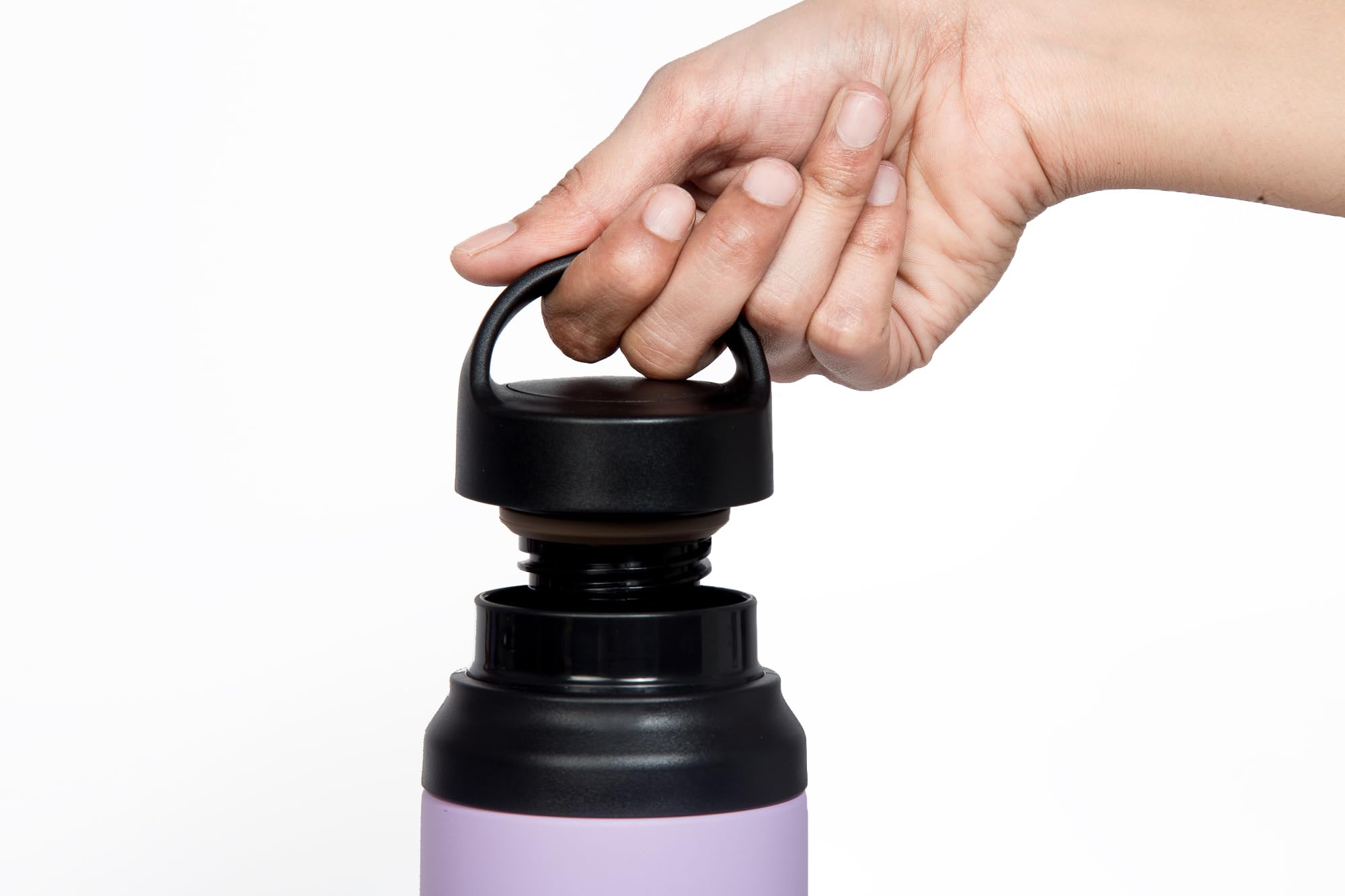 Tiger Corporation MCZ-S060VZ0 Borraccia termica sottovuoto in acciaio inox 18/8, senza BPA, 600 ml, lilla viola
