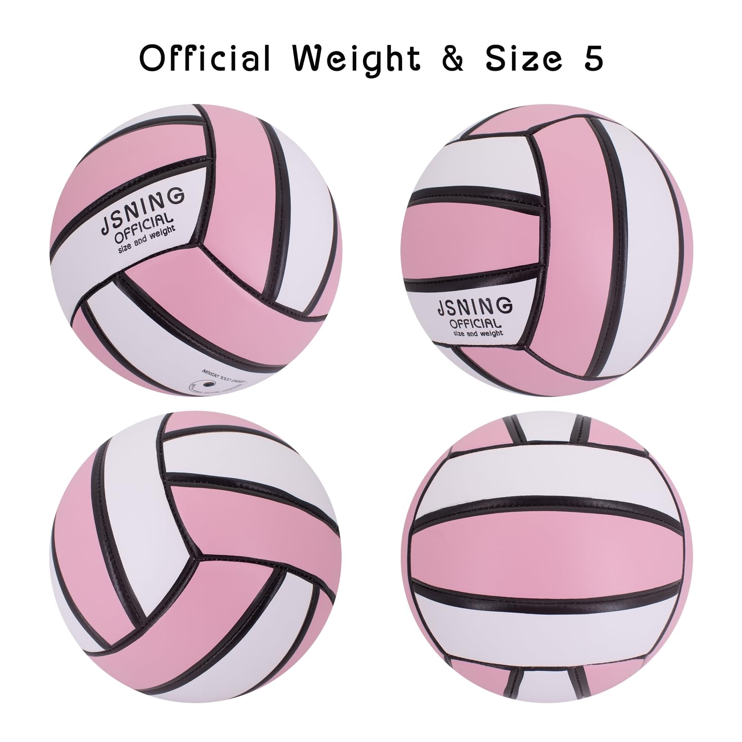 Volleyball, weiche Haptik, Volley Lite für drinnen und draußen, offizielle Größe 5