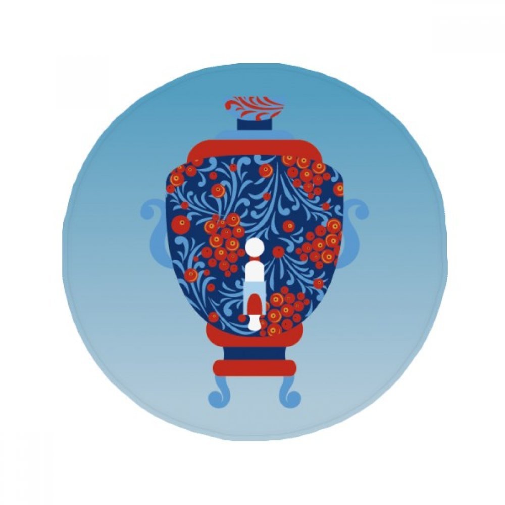 Tapis de sol rond Russie : idée cadeau originale pour la maison