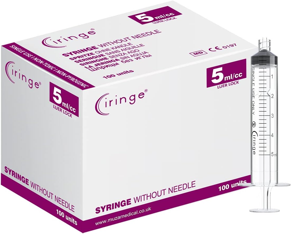 5 ml Lock Syringe - Pack of 100
