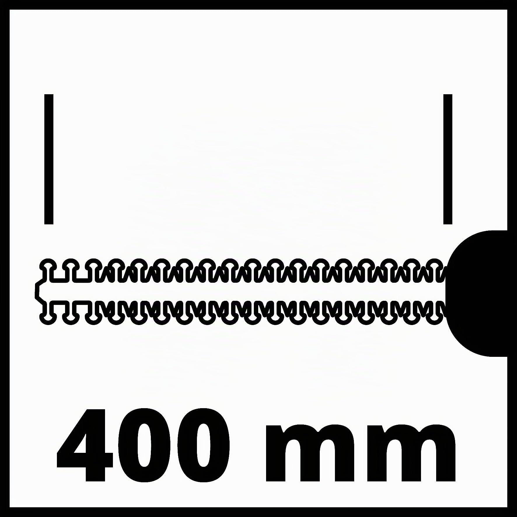 Einhell Tagliasiepi a batteria per GE LC 18 Li T (lunghezza di taglio 40 cm, 1.700 tagli/min., Metal Gear, Coltelli in Acciaio lasergeschnittenem e diamantgeschliffenem, incl. stabile)