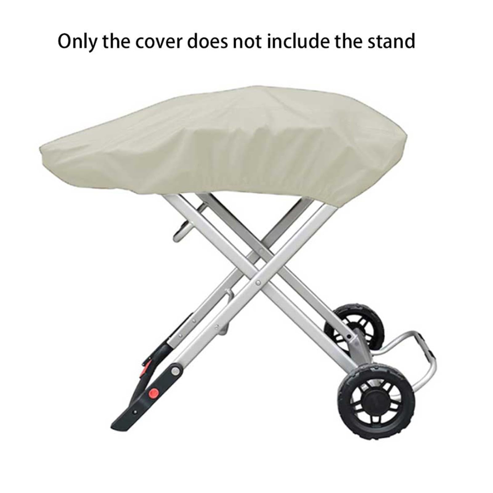 Produktbild von Grillabdeckung Passend Für Weber Traveler – 101x49x25 Cm, 210D Oxford-Gewebe Mit PVC, Winddicht Mit Spannriemen